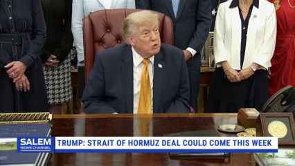 Trump Says Strait Of Hormuz Deal Could Come This Week