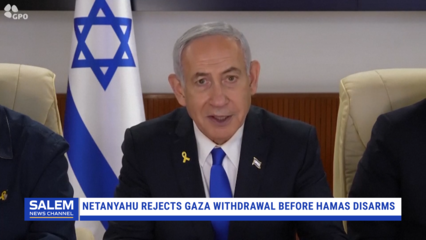 Netanyahu Says Israel Will Not Leave Gaza Until Hamas Is Disarmed