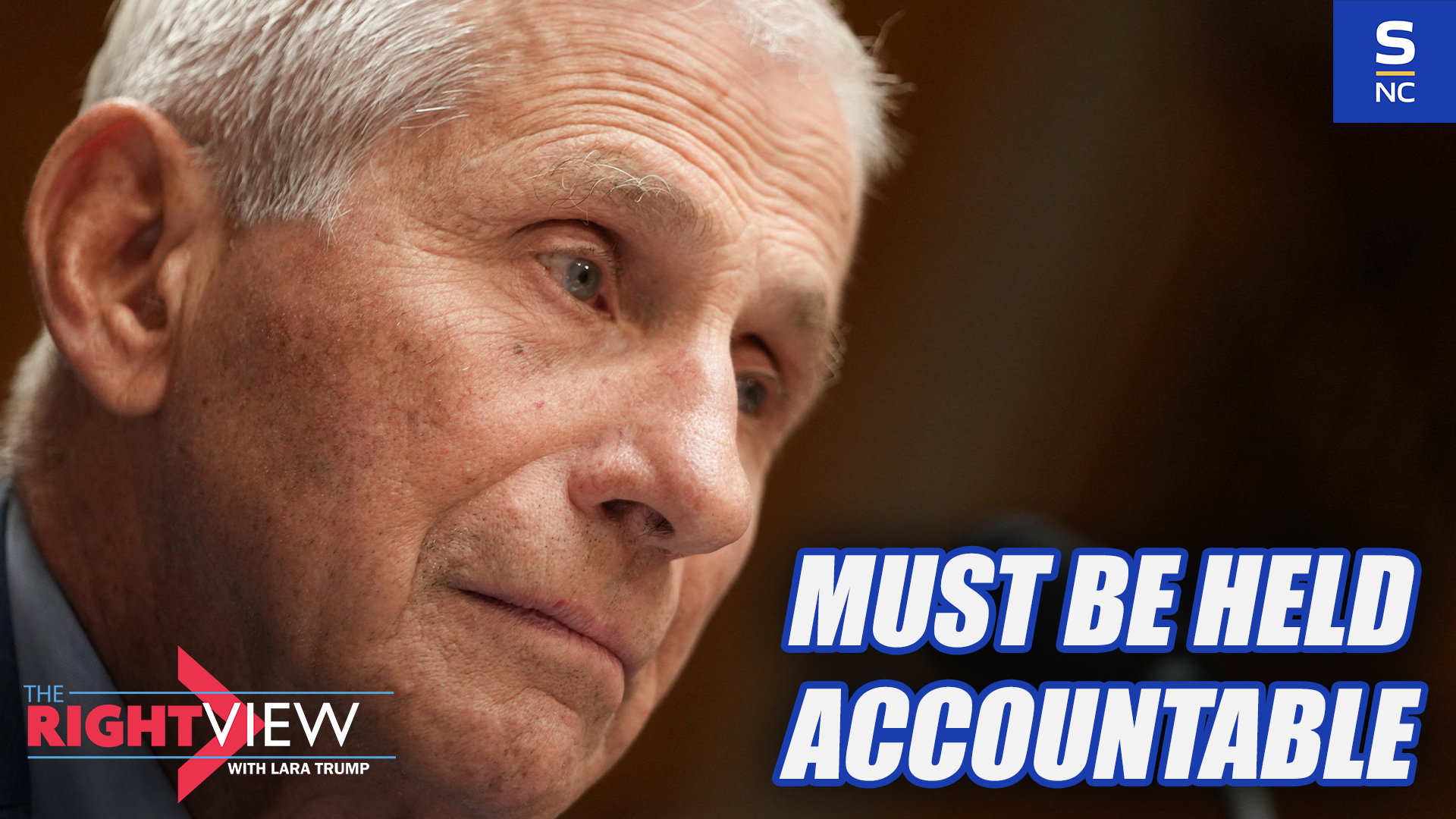 Fauci Must Be Held Accountable