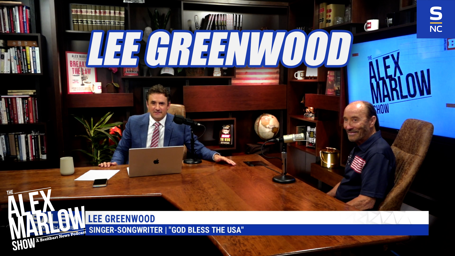 Lee Greenwood Joins The Alex Marlow Show!