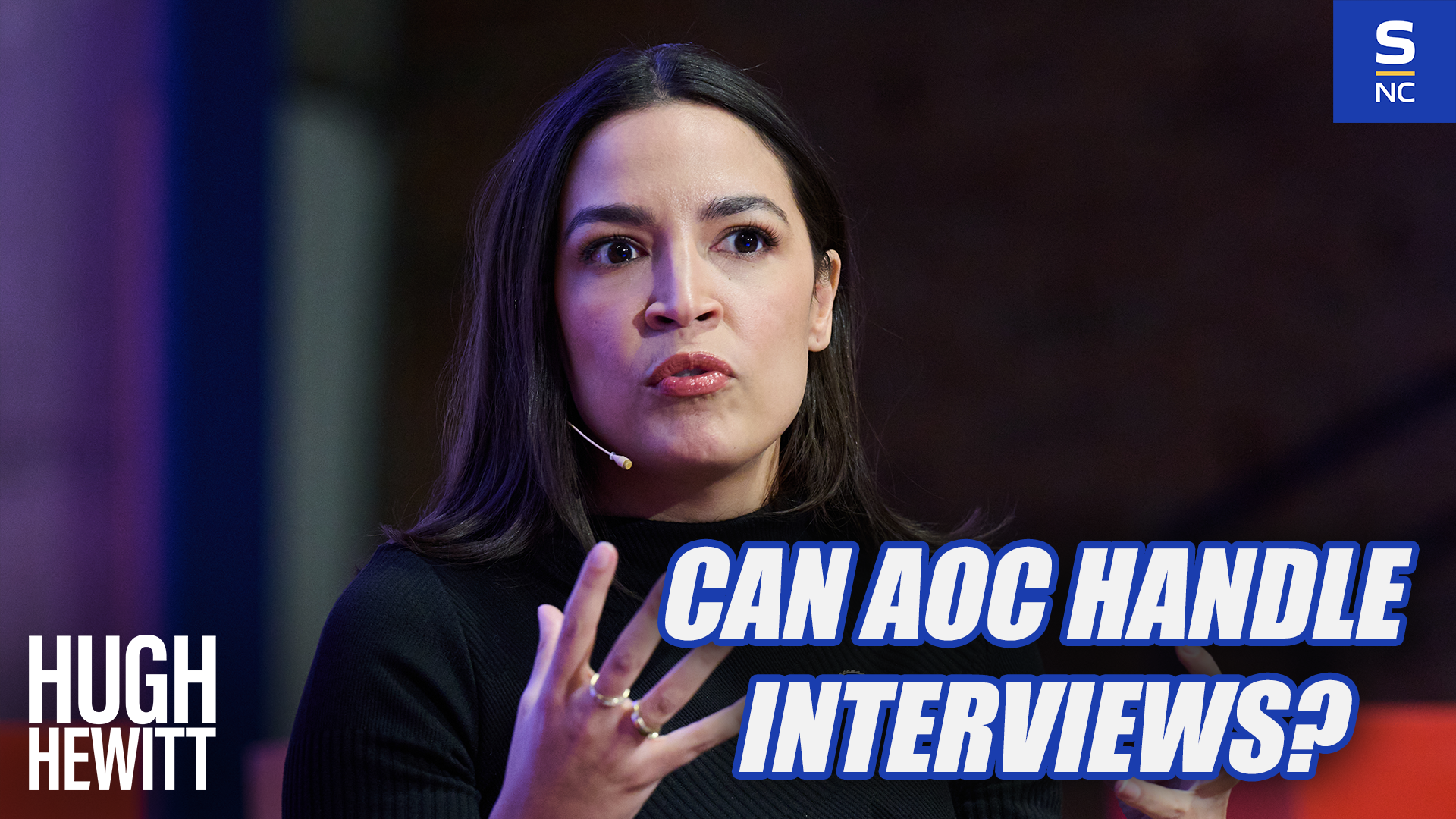 Can AOC Handle Interviews?