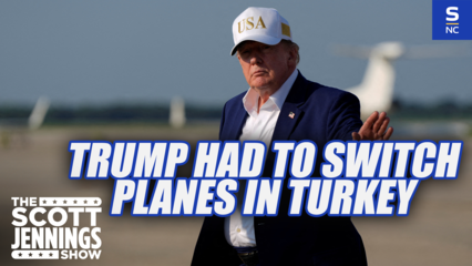 President Trump Was Forced to Switch Aircrafts After An Assassination Threat in Turkey