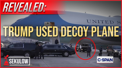 Trump Used A Decoy Plane