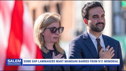 Several Republican Lawmakers Want Mamdani Barred From 9/11 Memorial
