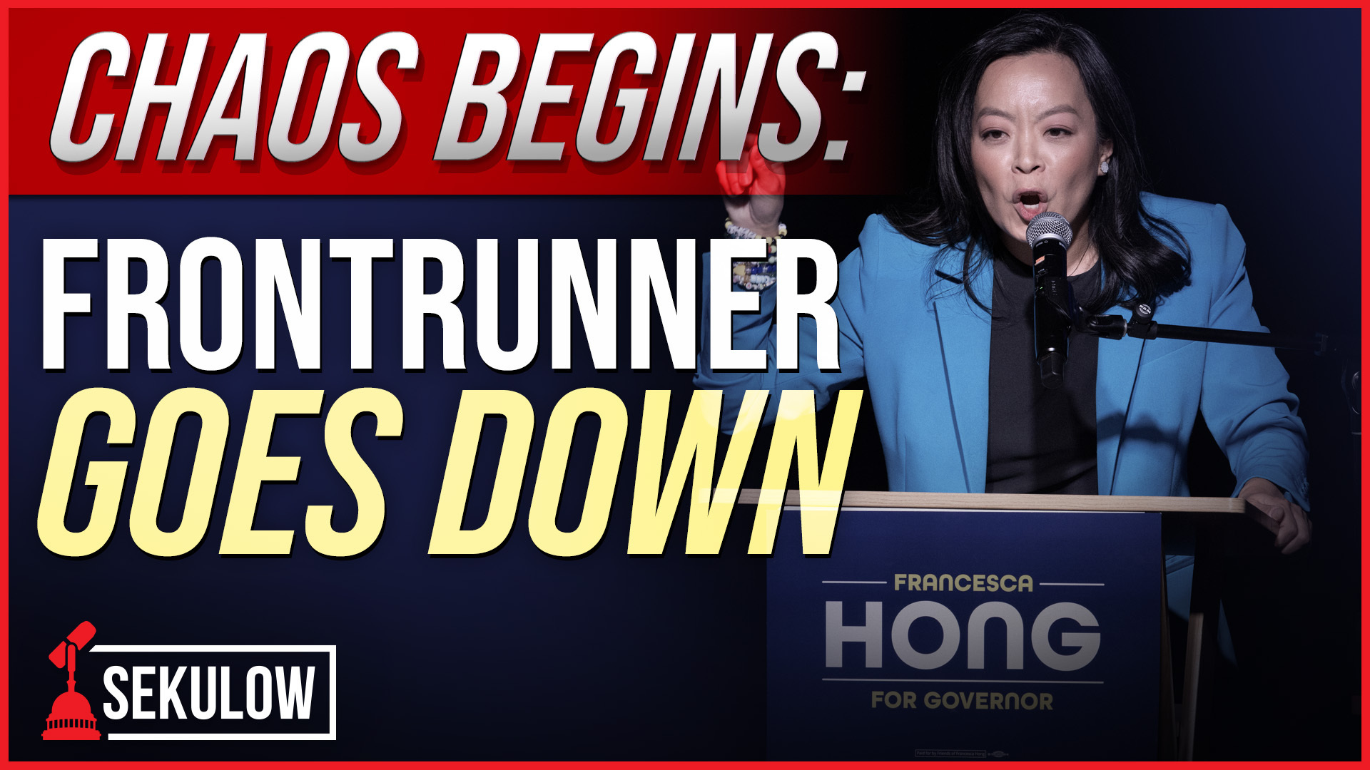 Chaos Begins: Frontrunner Goes Down