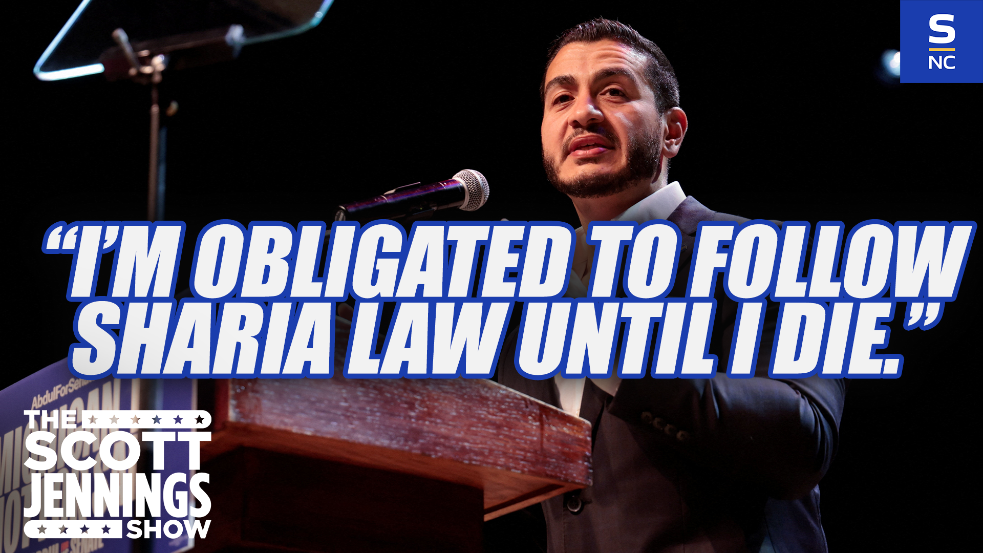 Abdul El-Sayed Says He's Obligated to Follow Sharia Law Until He Dies