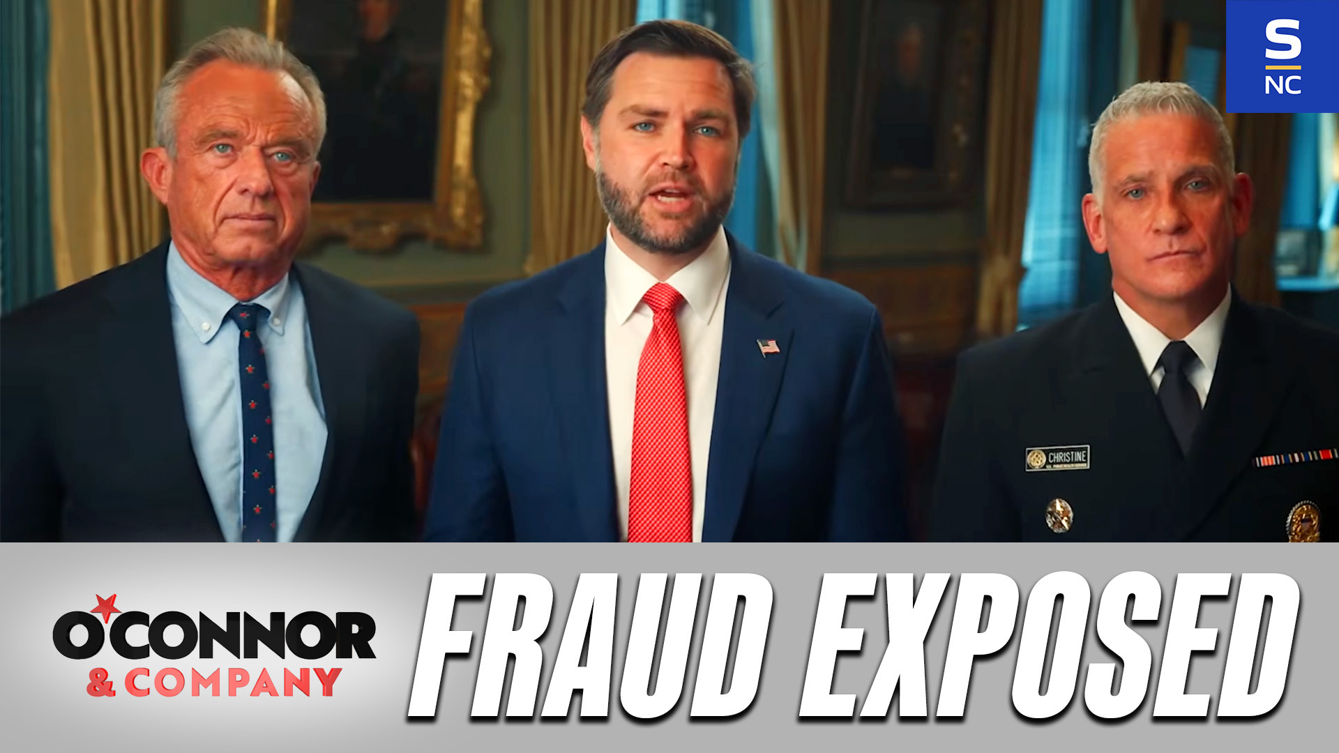 Vance & RFK Jr. Expose Democrat Gender Mutilation Fraud Scheme