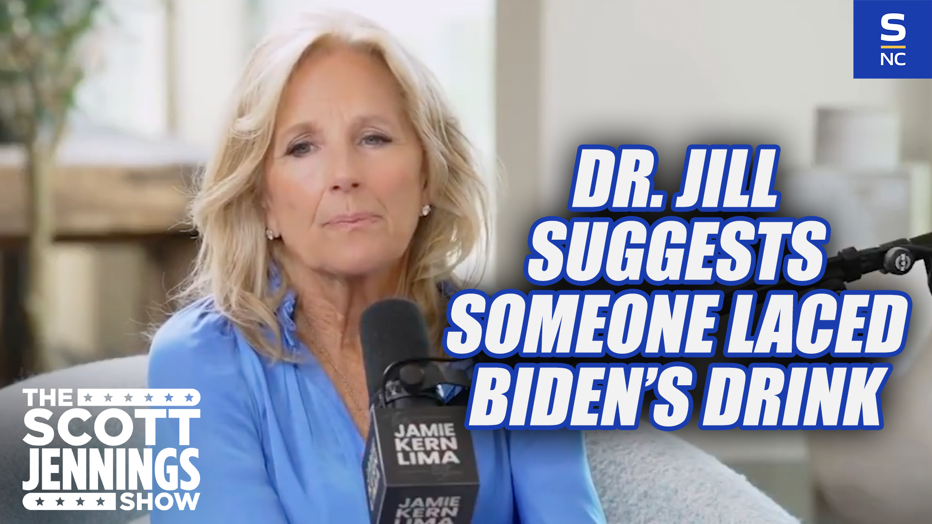 Jill Biden Can't Rule Out Someone Lacing Joe's Drink Before Disastrous Debate