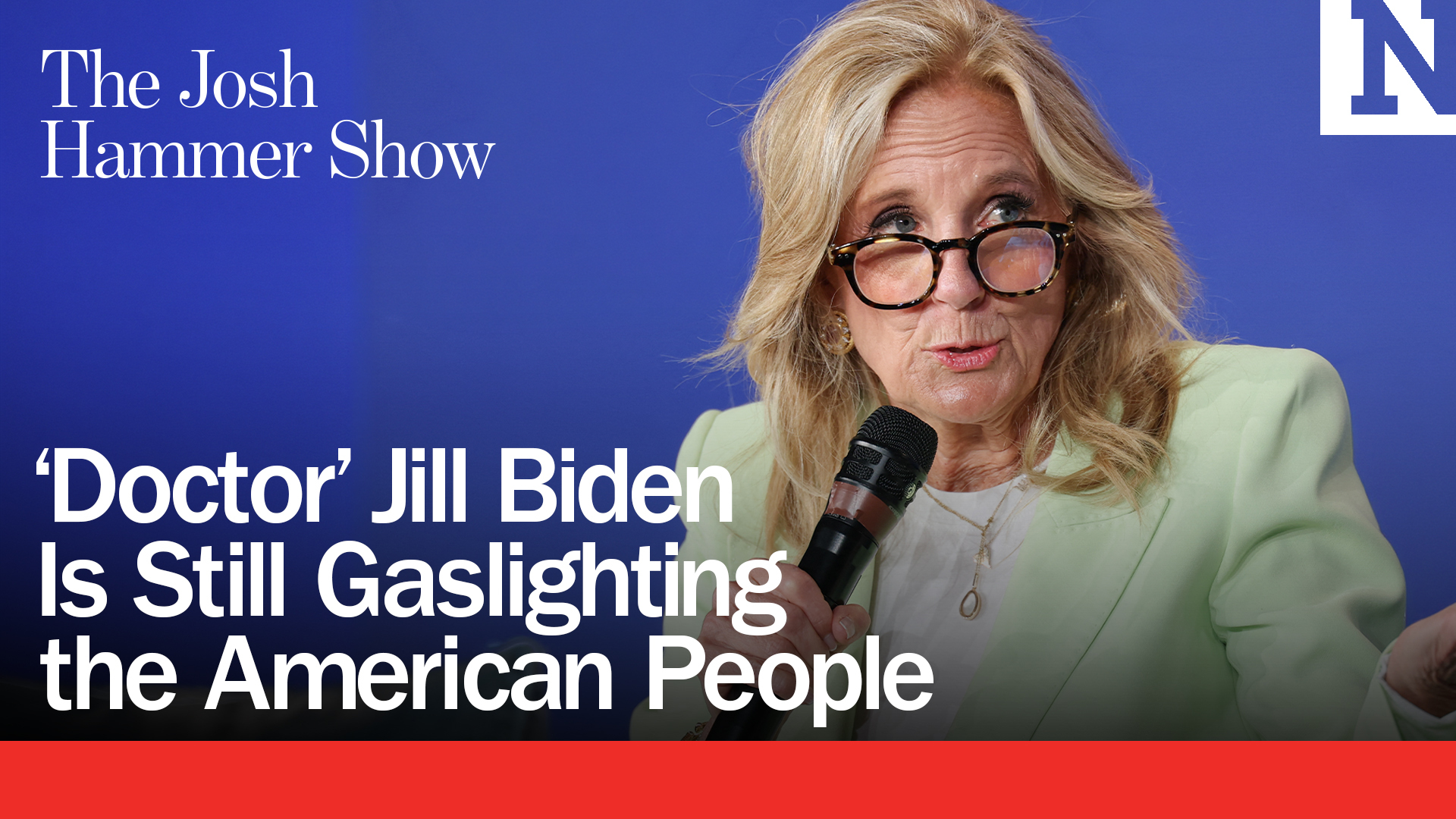 ‘Doctor’ Jill Biden Is Still Gaslighting The American People Using An Image Of Her