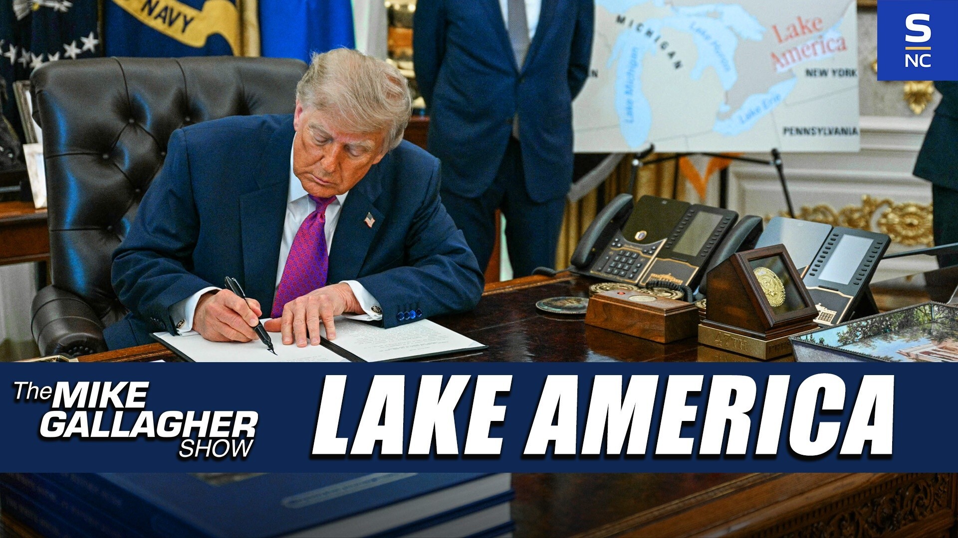 Trump Renames Lake Ontario To "Lake America"