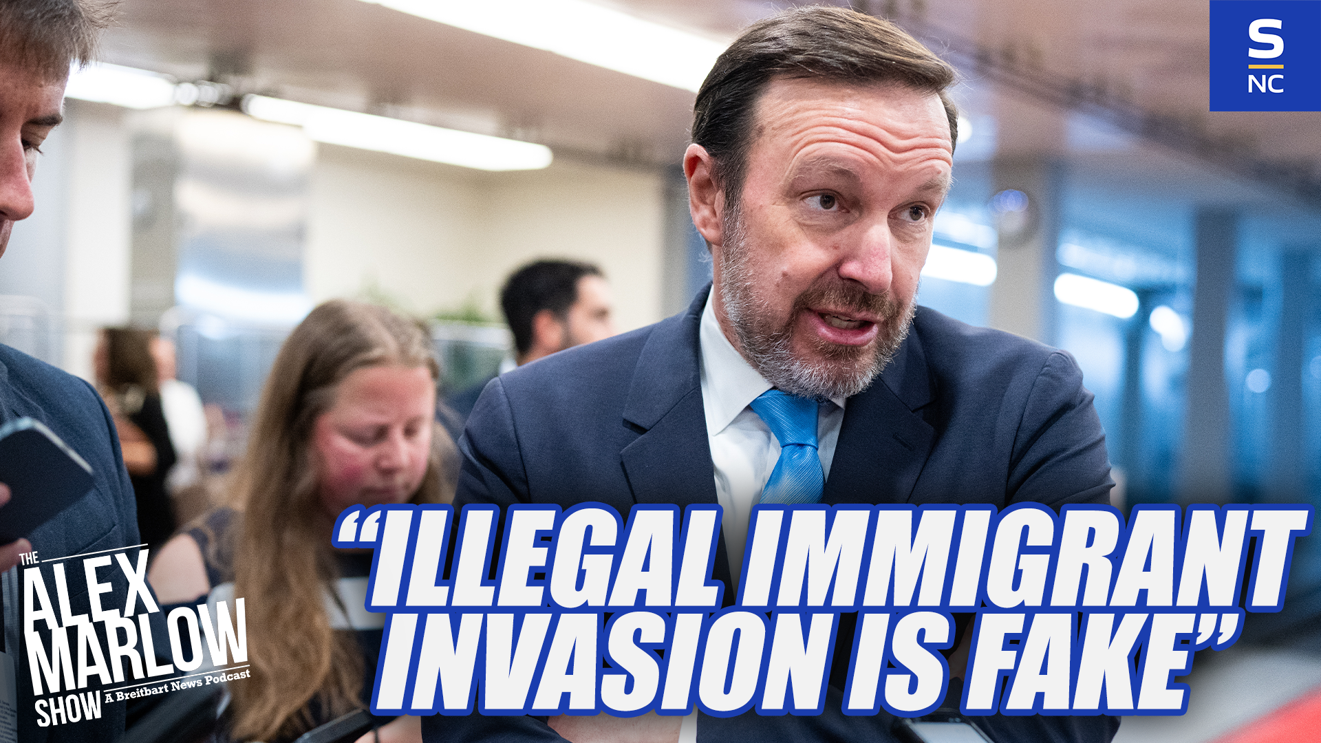 Dem Senator Chris Murphy Thinks The Illegal Immigrant Invasion is Fake