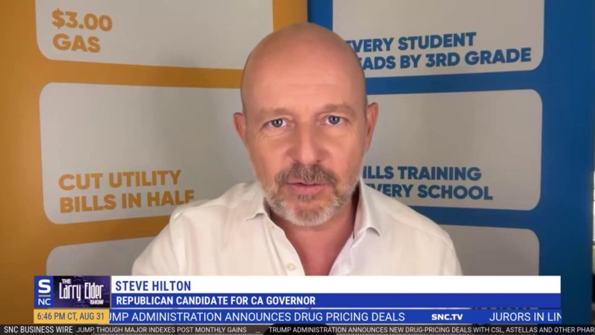 Steve Hilton Discuss California Education Budget
