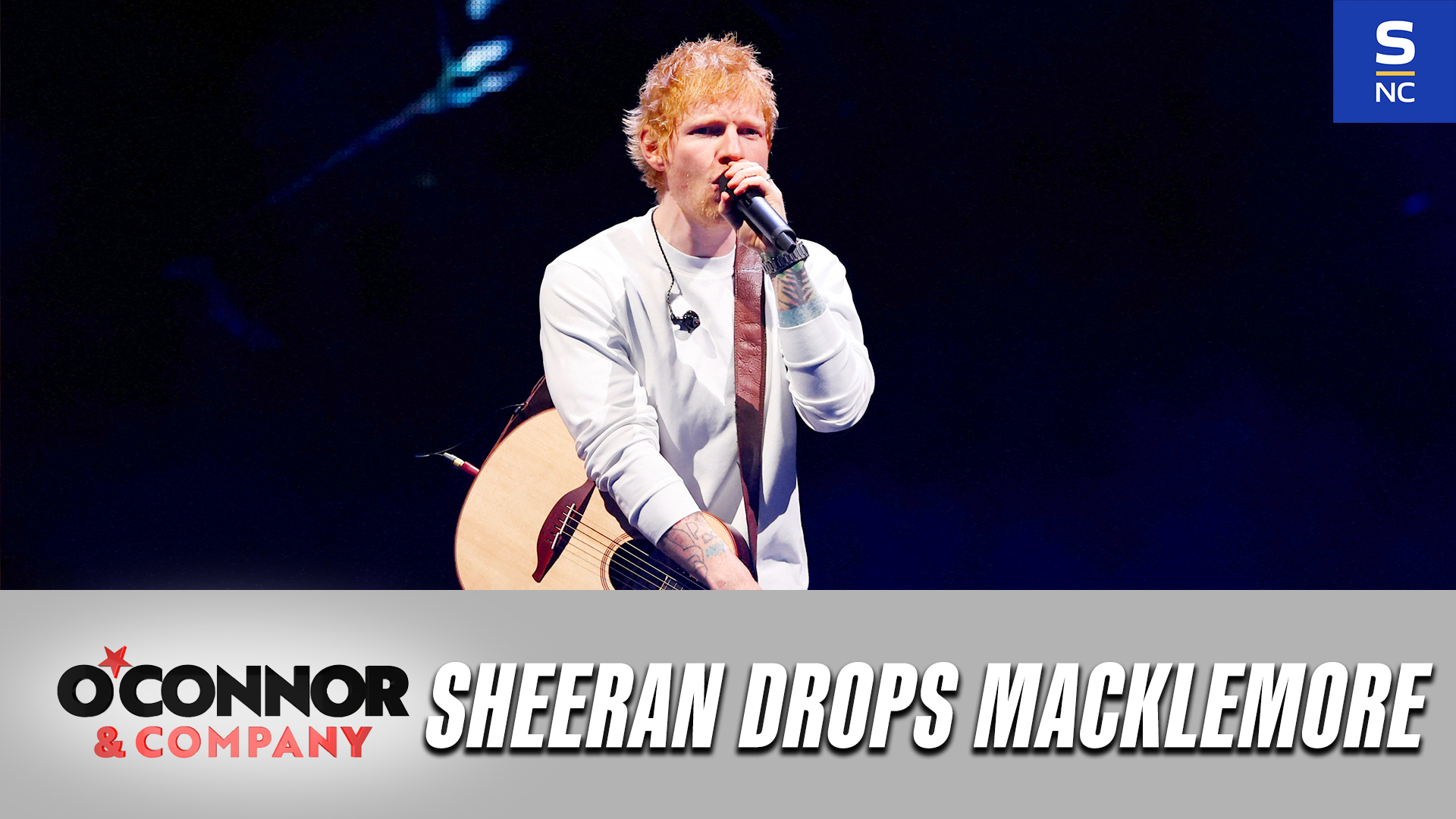 Macklemore Dropped from Ed Sheeran's Tour