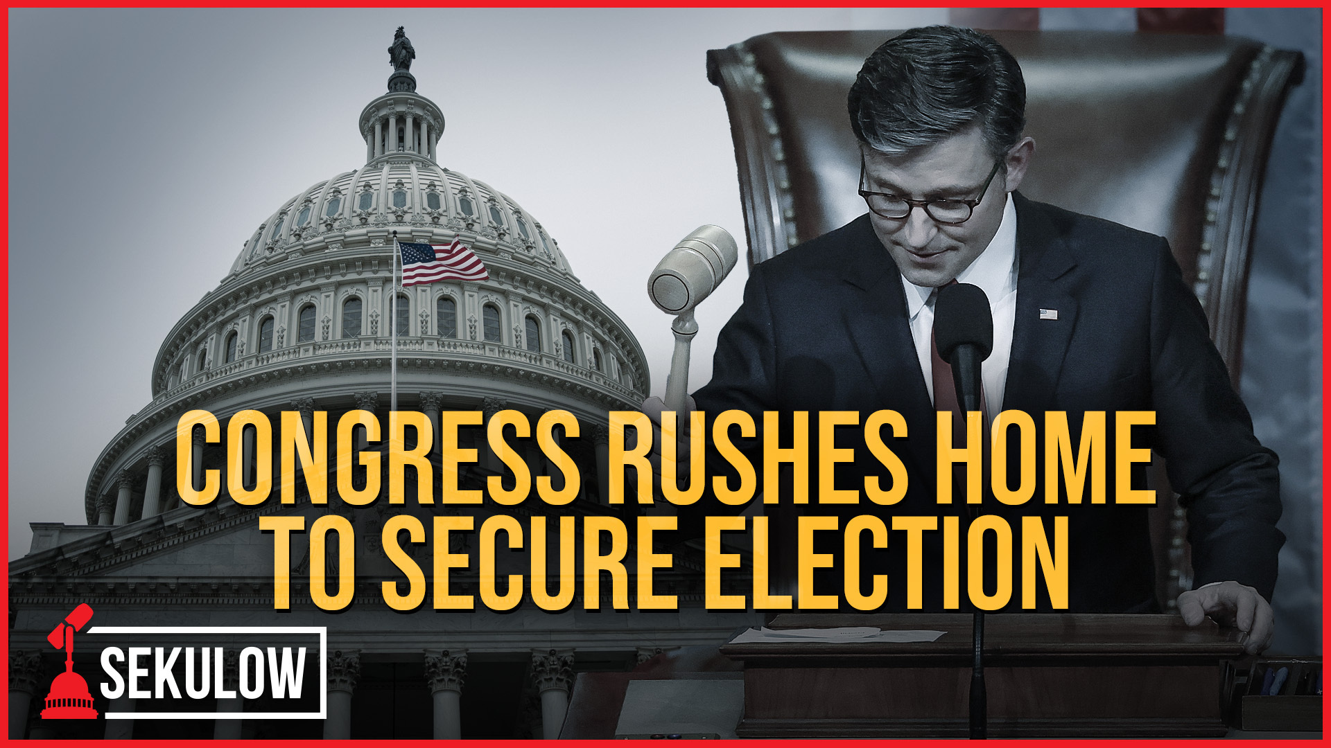 Congress Rushes Home To Secure Election