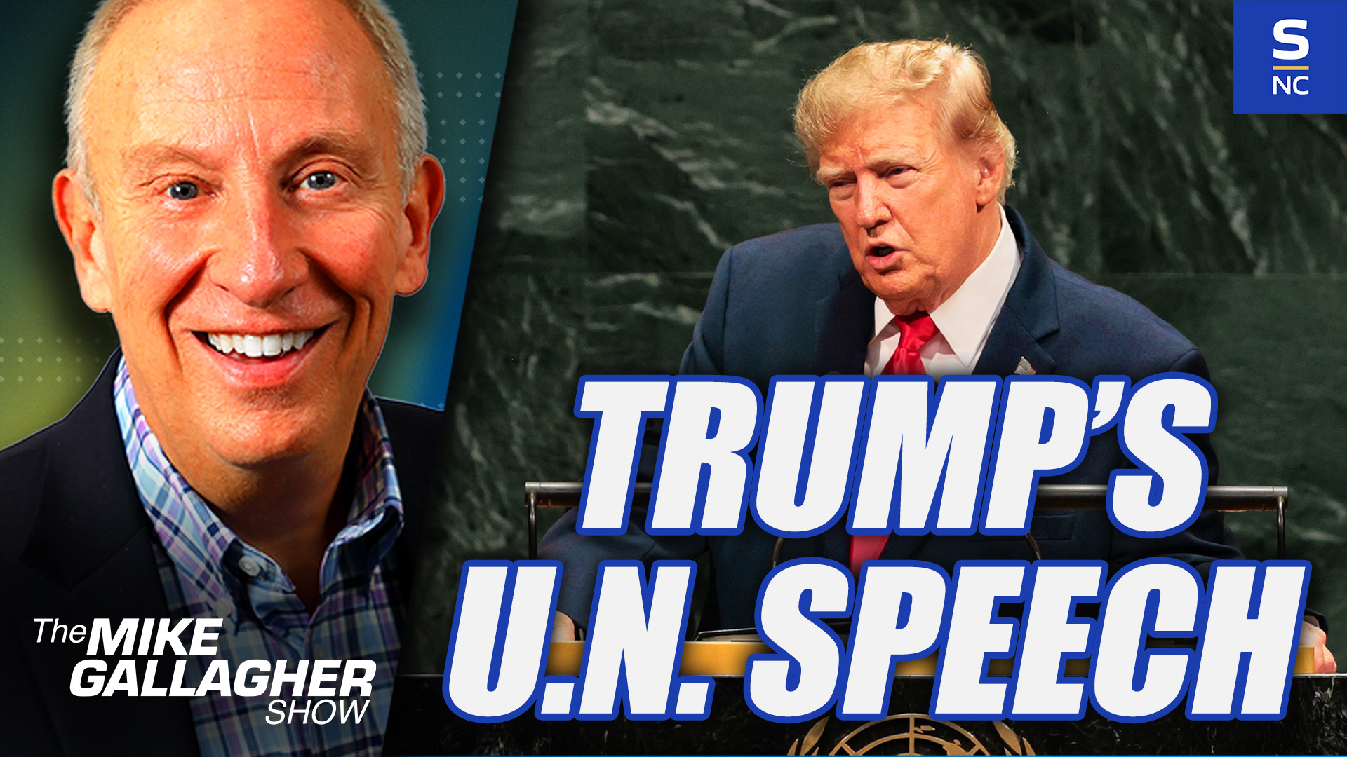 Trump Takes A Hard Line On Iran During His UN Address