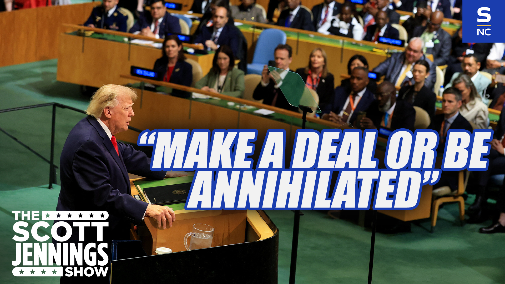 Trump to Iran: "Make A Deal or Face Annihilation."