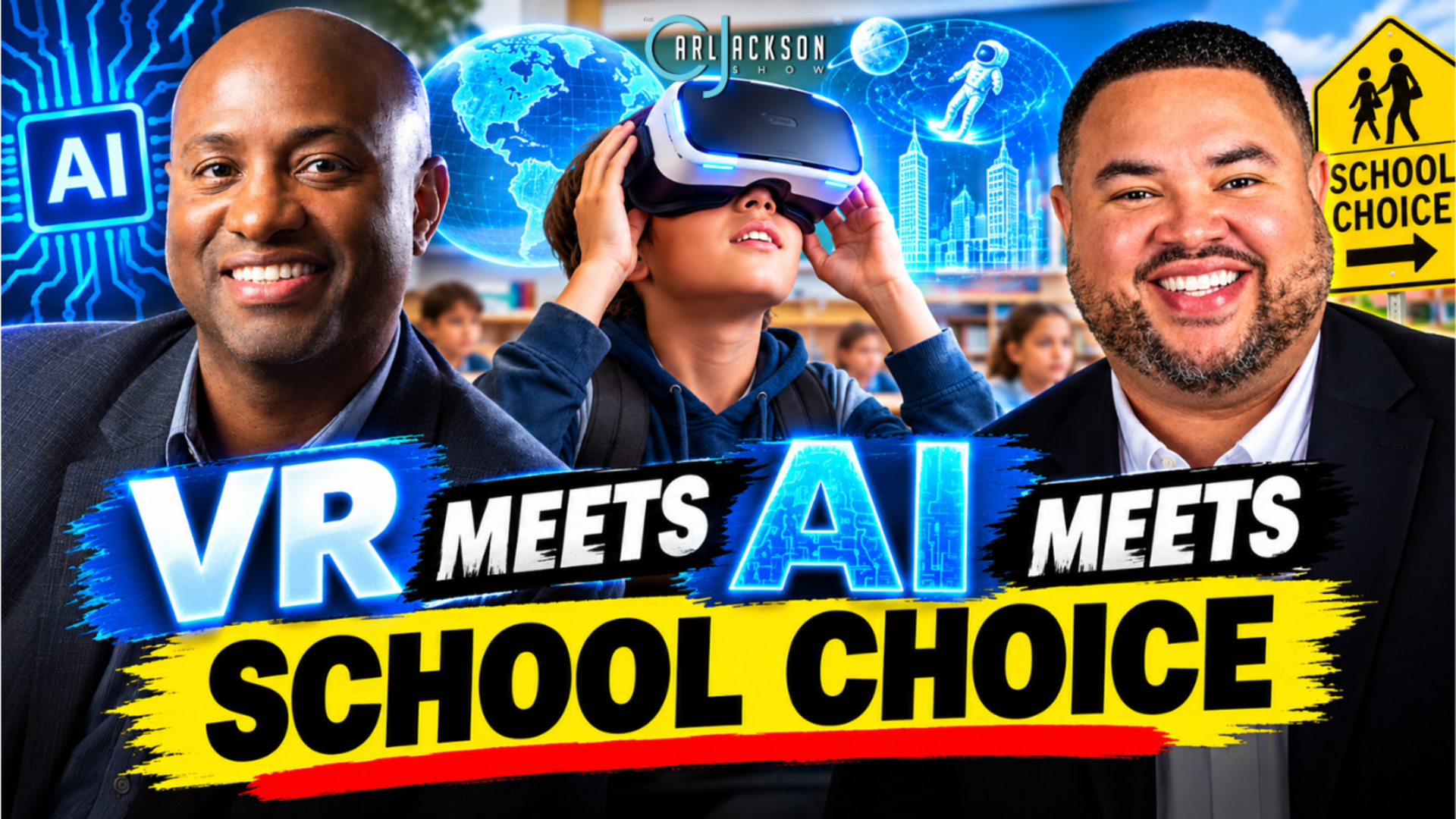 Virtual Reality "VR" Meets AI, Meets School Choice