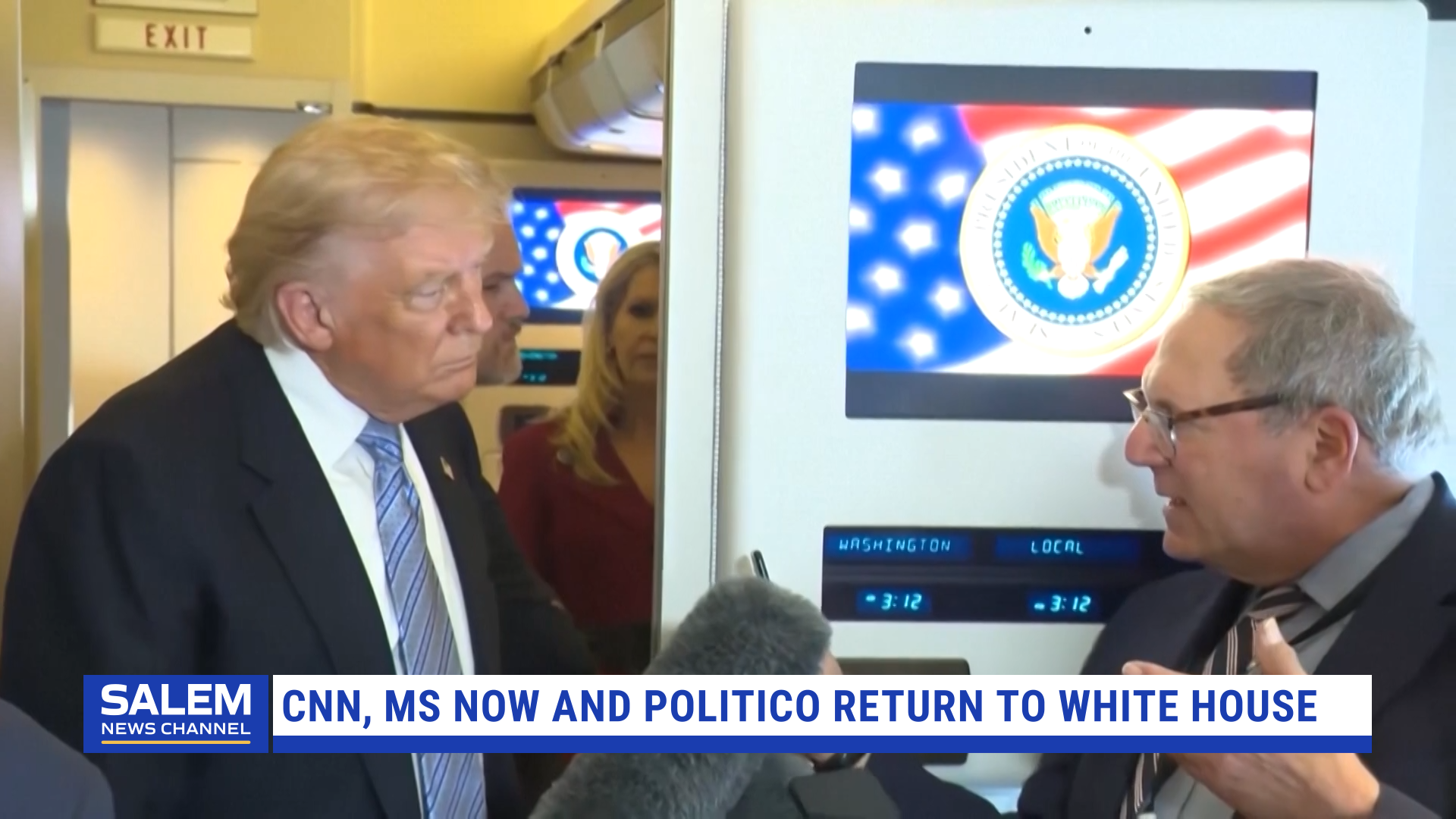 CNN, MS NOW And Politico Return To White House