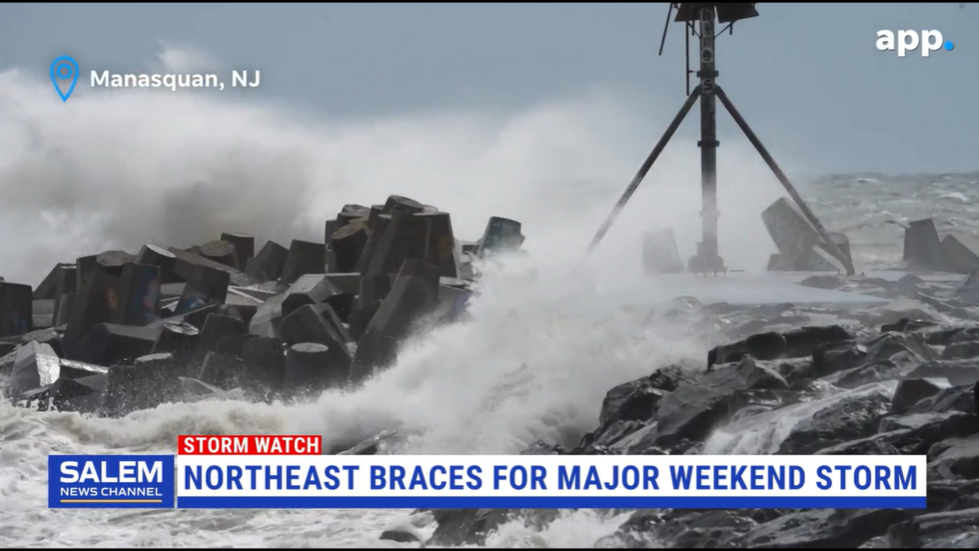 Strengthening Nor'easter Threatens East Coast With Floods, Outages