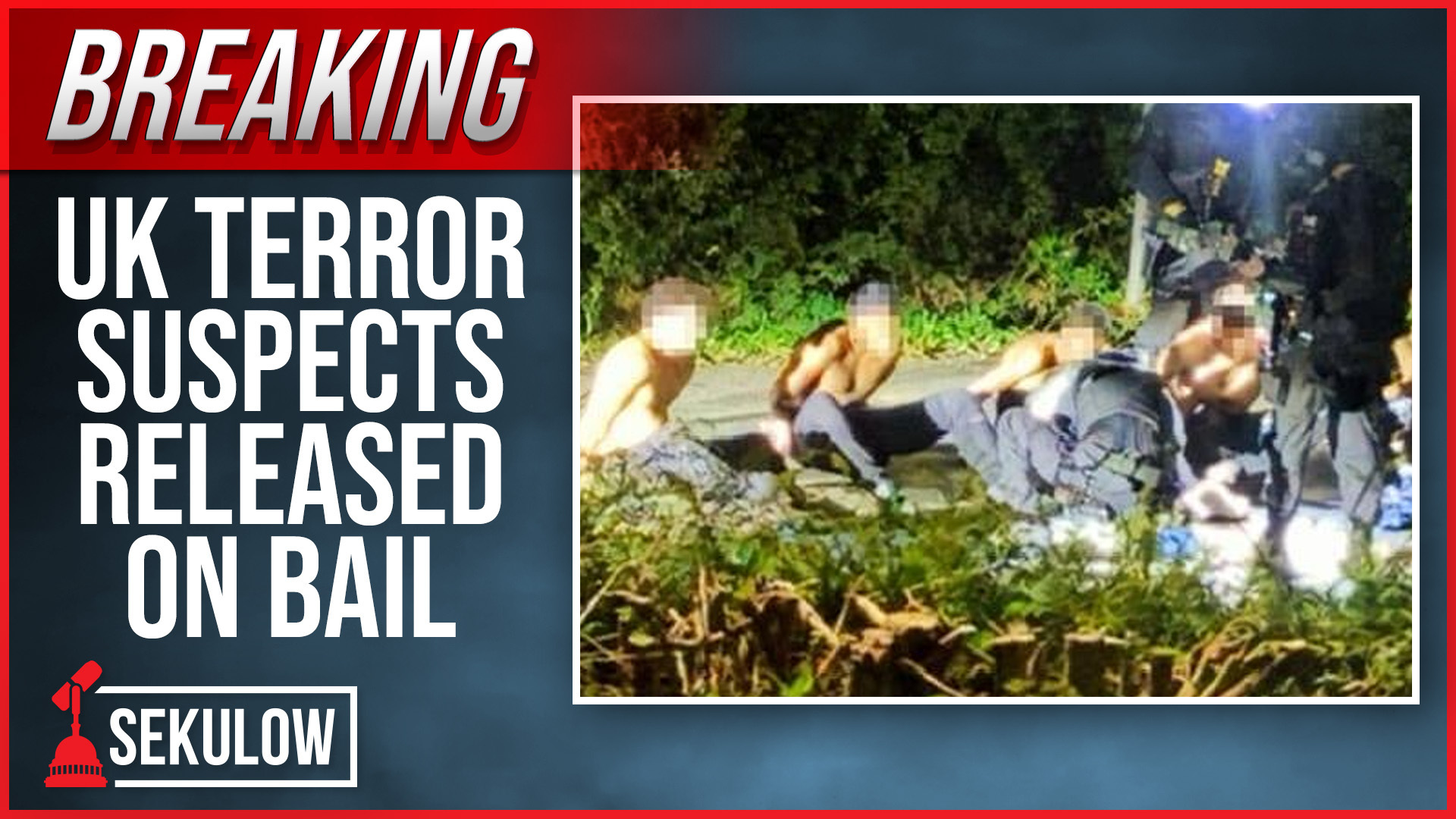 UK Terror Suspects Released On Bail