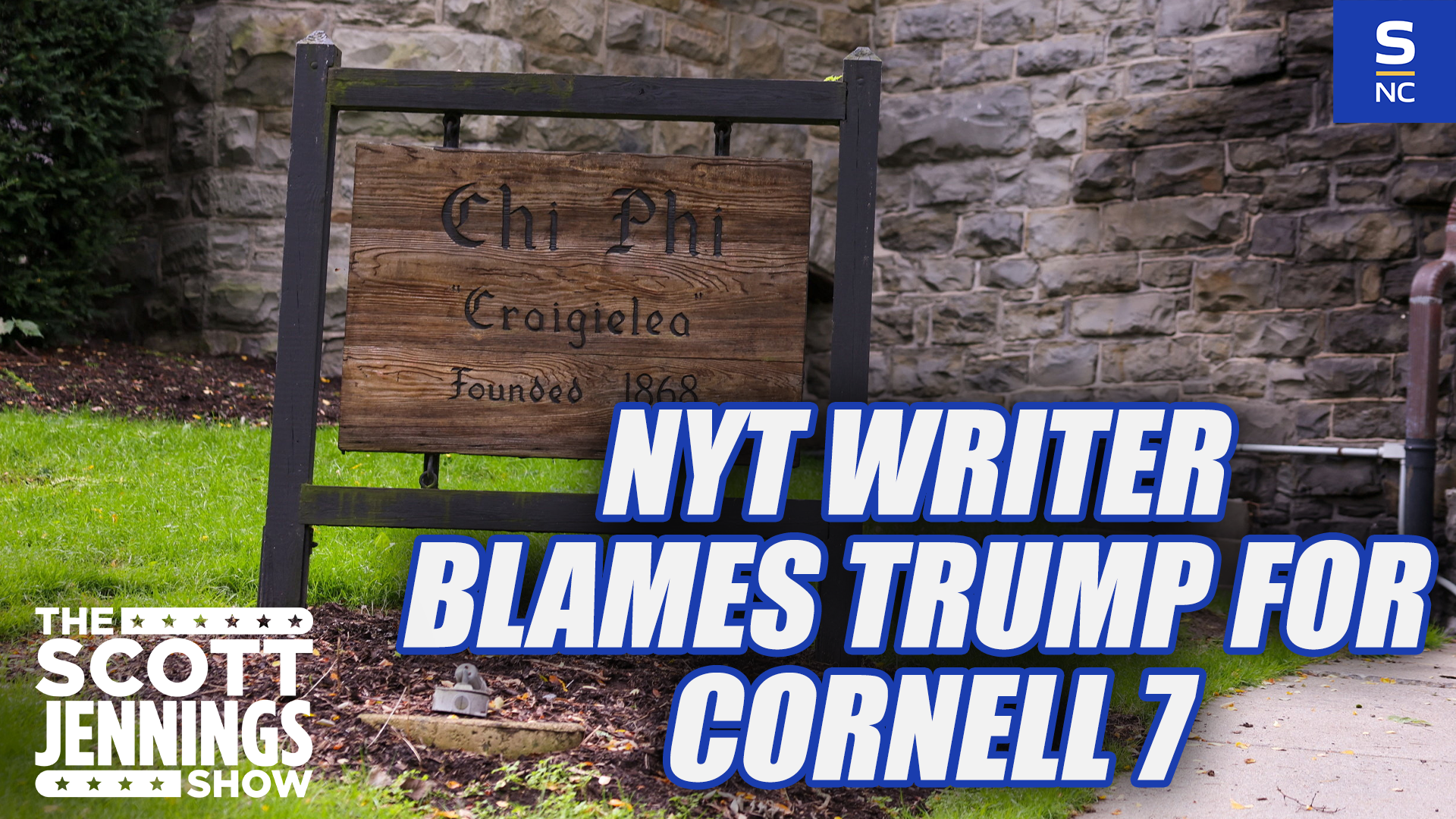 NYT Writer Blames Trump for the Cornell 7