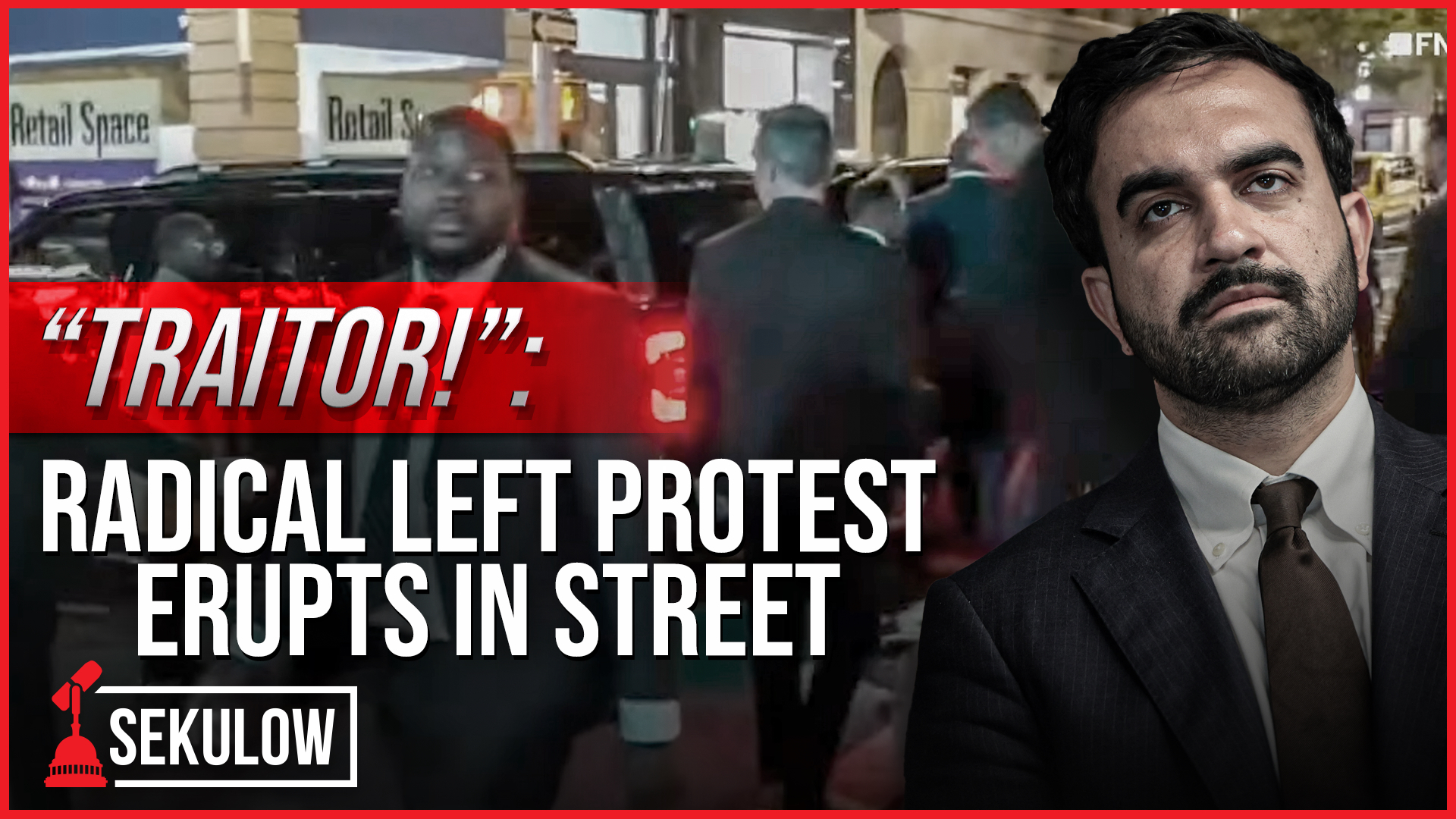 Radical Left Protest Erupts In Streets