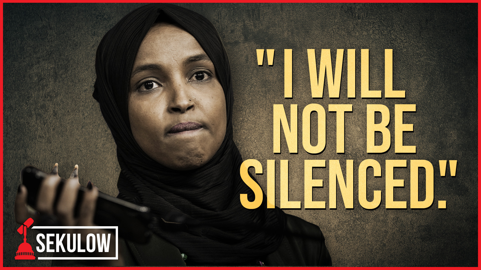 Ilhan Omar, "I Will Not Be Silenced"