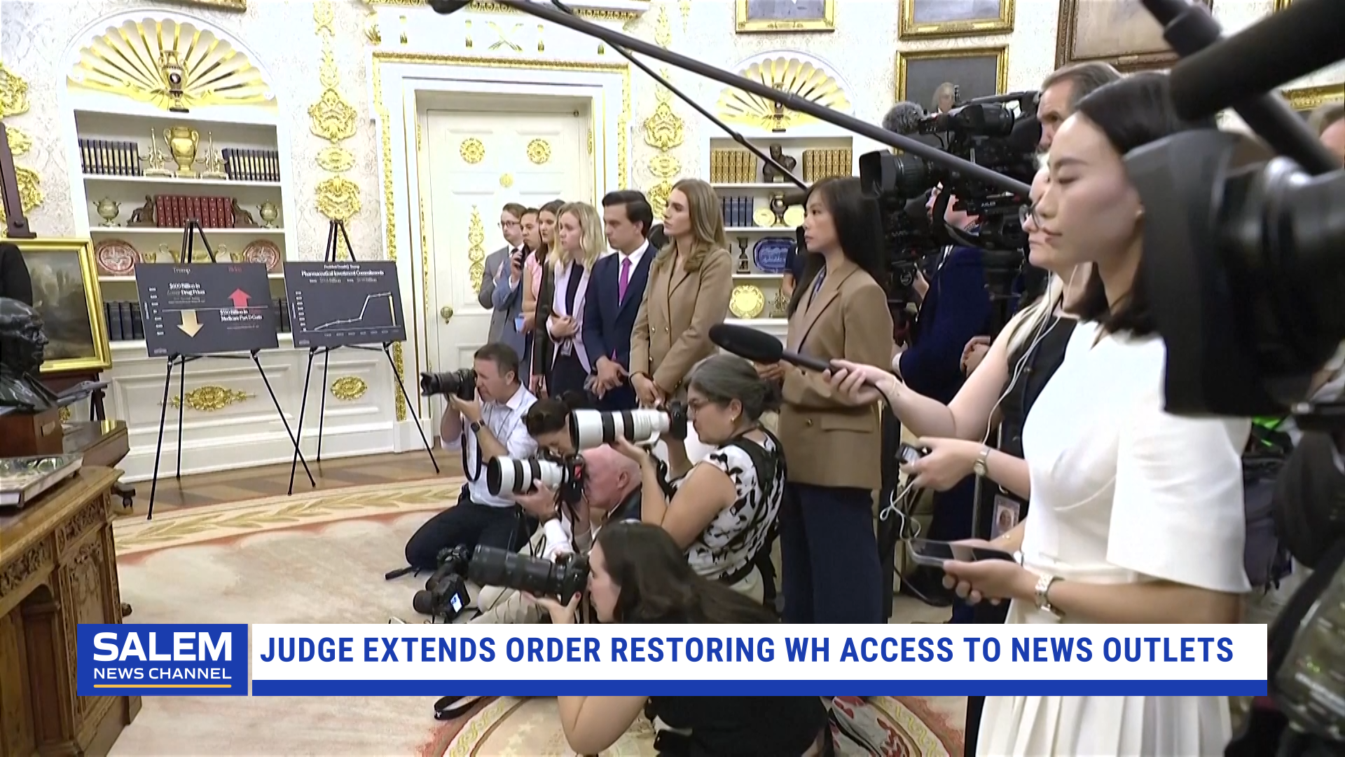 Judge Extends Order Restoring White House Access To Three News Outlets