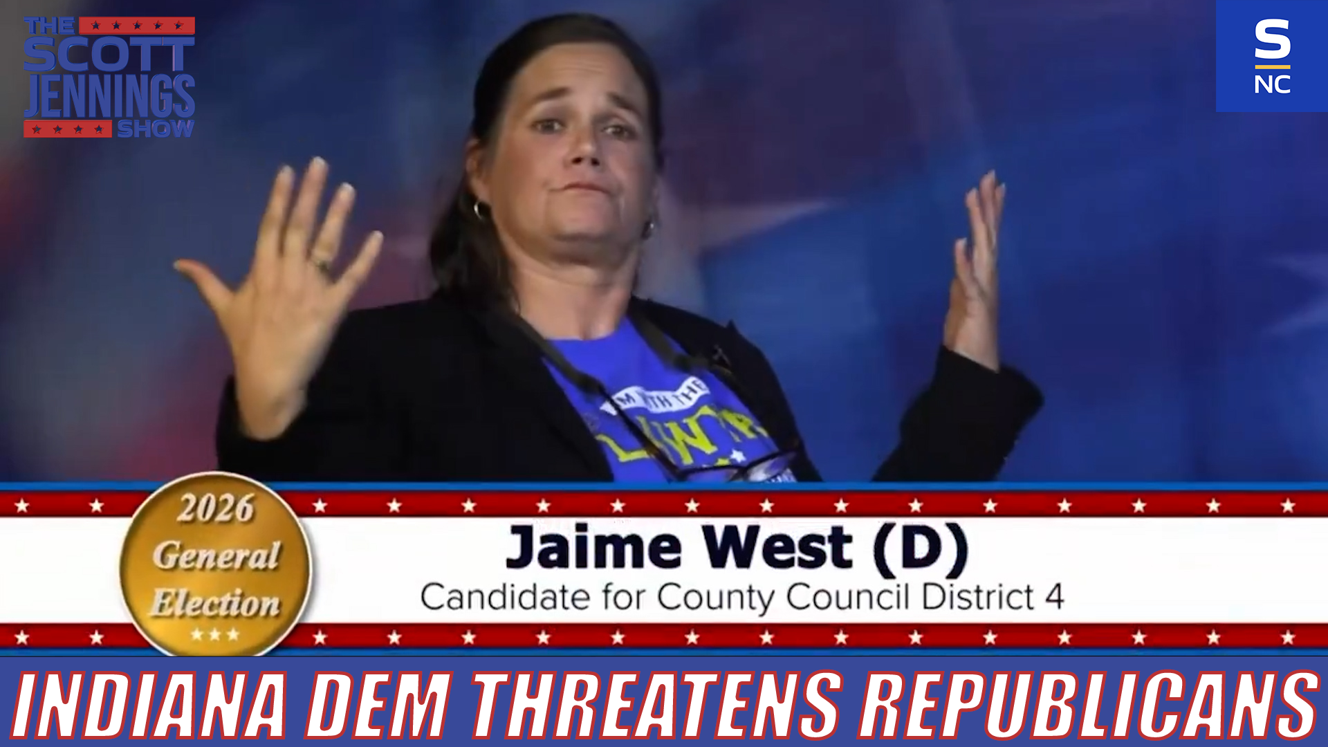 INDIANA DEMOCRAT THREATENS REPUBLICANS: “WE GOT GUNS TOO"