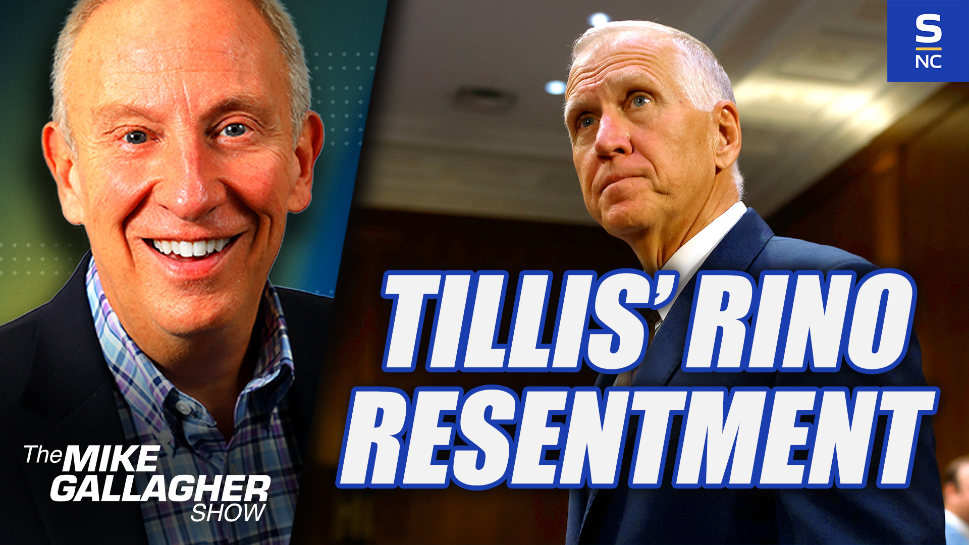RINO Thom Tillis’ Resentment On Display
