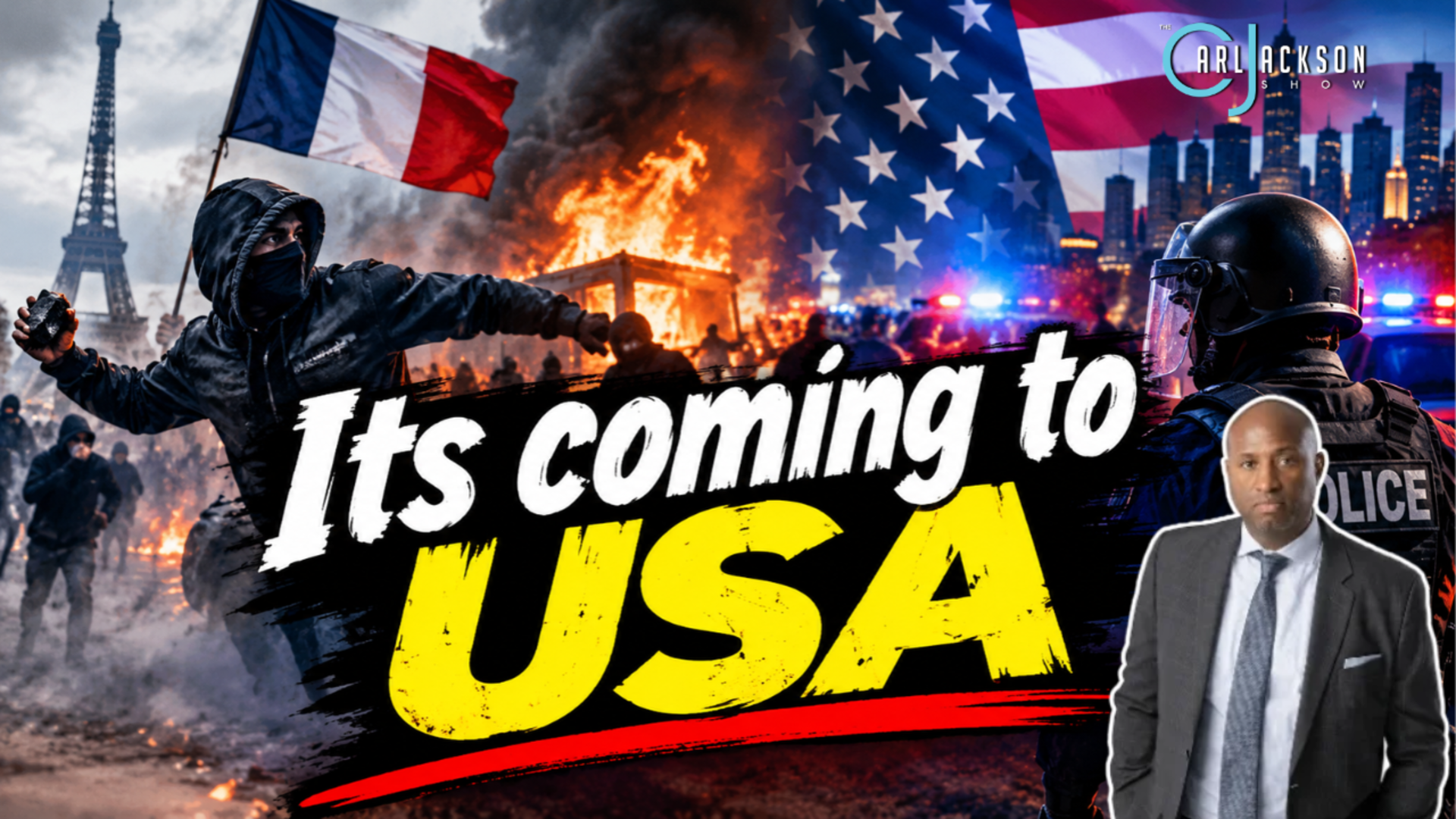 College Professor Believes France-Style Riots will Come To America. Here’s Why: