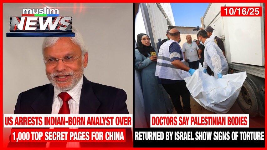 US Arrests Indian-Born Analyst Over 1,000 Top Secret Pages For China | Muslim News | Oct 16, 2025