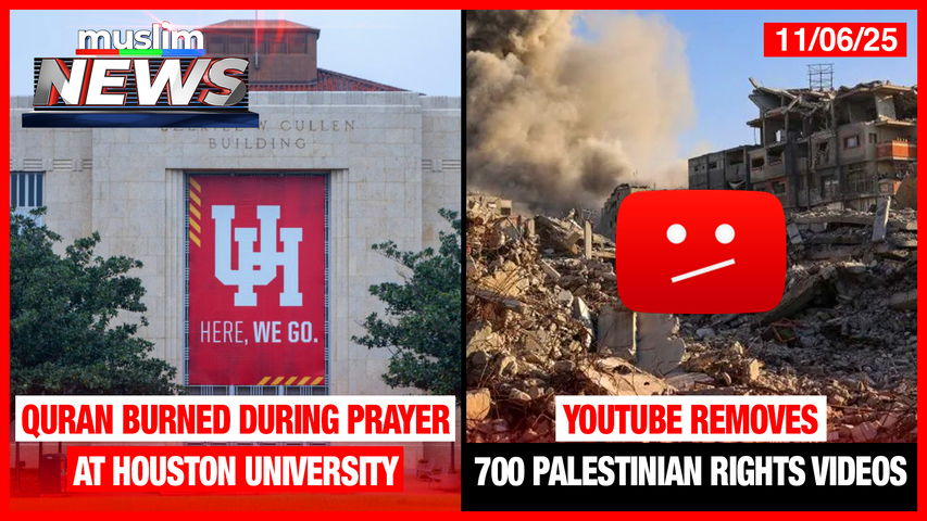 YouTube Removes 700 Hundred Palestinian Rights Videos | Muslim News | Nov 6, 2025