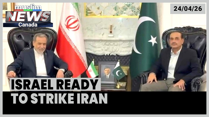 Israel Ready to Strike Iran as US-Iran Talks Resume | April 24, 2026