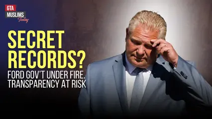 SECRET RECORDS? FORD GOV’T UNDER FIRE. TRANSPARENCY AT RISK