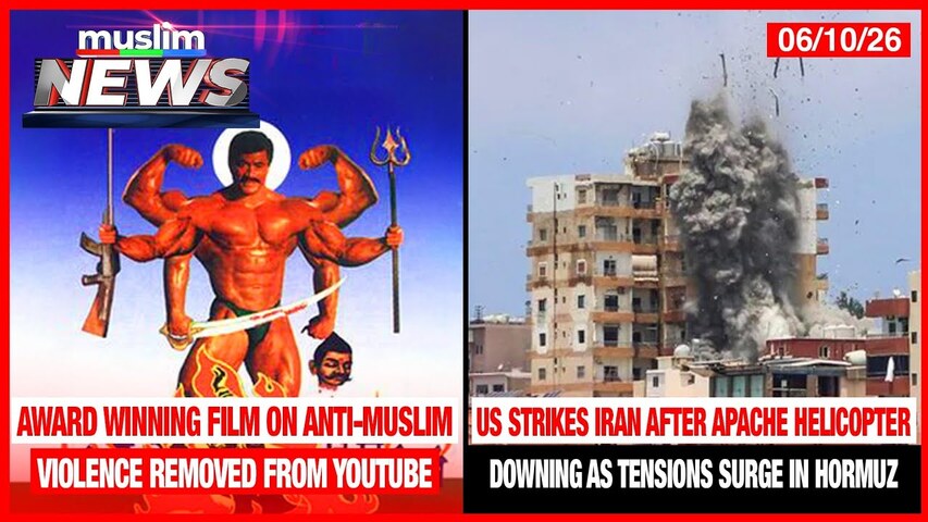 Award Winning Film On Anti-Muslim Violence Removed From YouTube  | Muslim News | Jun 10, 2026