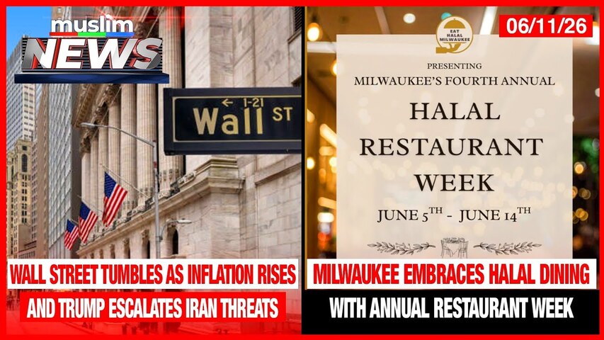 Wall Street Tumbles As Inflation Rises And Trump Escalates Iran Threats | Muslim News | Jun 11, 2026