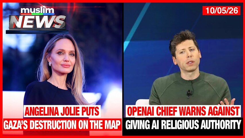 Angelina Jolie Puts Gaza’s Destruction On The Map | Muslim News | October 5, 2026