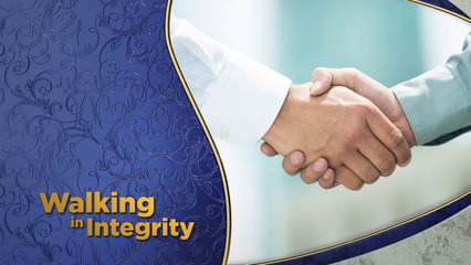Walking in Integrity
