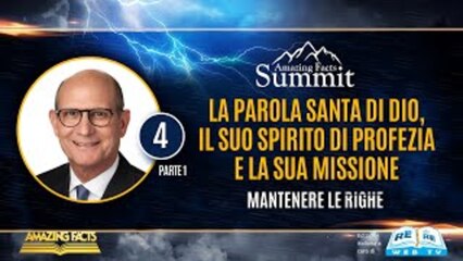 La Parola Santa di Dio, il Suo Spirito di Profezia e la Sua Missione-Mantenere le Righe – Ted Wilson