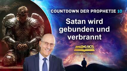 Satan wird gebunden und verbrannt